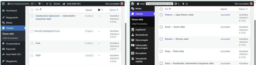 Megújult admin színséma